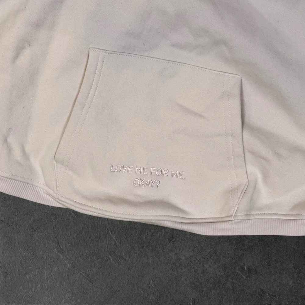 SKIMS Cotton Fleece Pet Hoodie Barely Pink Size 2X‎